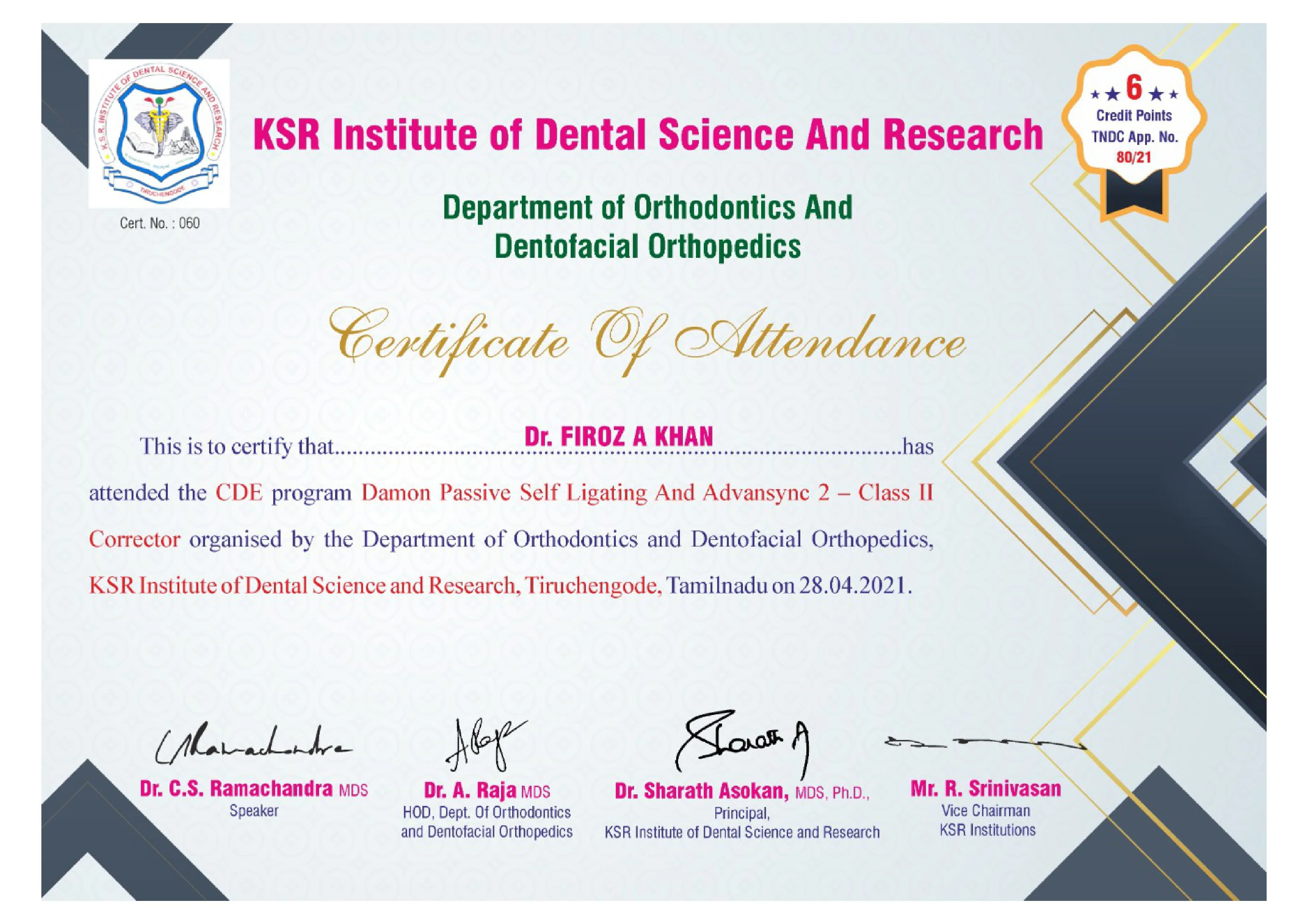 Certificate 8